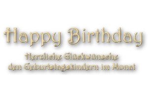 Unsere Geburtskinder
