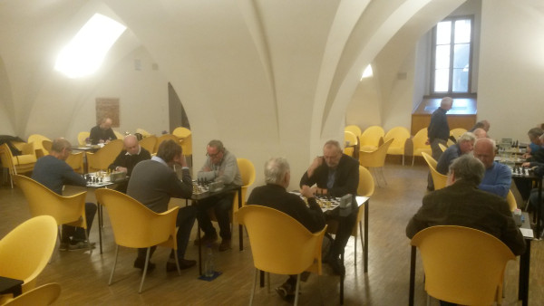 Spiellokal: die Cafeteria/Personalkantine des Landtages im Schloss Schwerin; Foto: Sven Helms