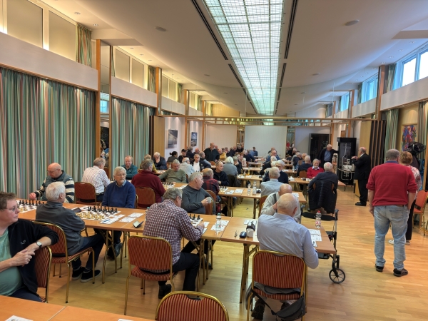 Blick in den Turniersaal; Foto: Martina Sauer