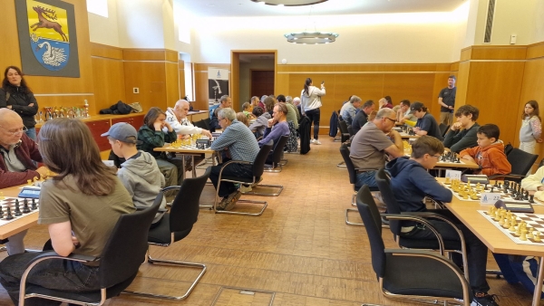 2. offene Bad Doberaner Stadtmeisterschaft im Schnellschach 2026; Foto: ZVG