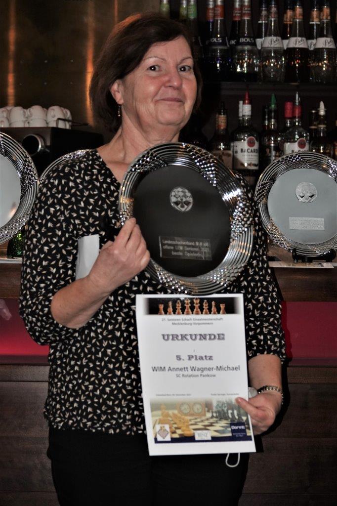 Beste Spielerin: WIM Annett Wagner-Michel (SC Rotation Pankow)