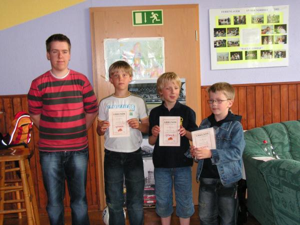 3. Platz WK I: CJD Rostock II