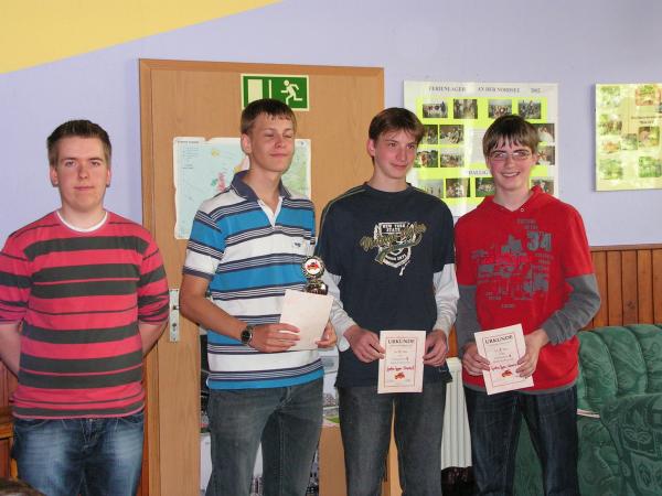 1. Platz WK I: Goethe Gymnasium Schwerin I