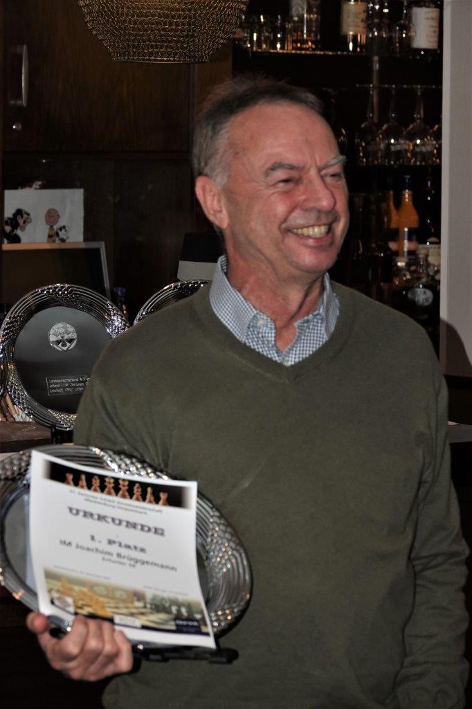 Platz 1: IM Joachim Brüggemann (Erfurter SK)