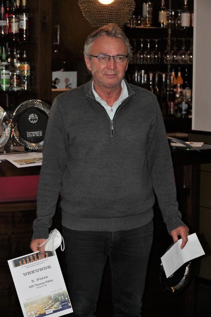Platz 3: GM Thomas Pähtz (Erfurter SK)
