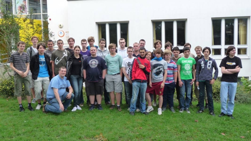 Die Teilnehmer beim 2. Ostseepokal der Schachjugenden Schleswig-Holstein und Mecklenburg-Vorpommern